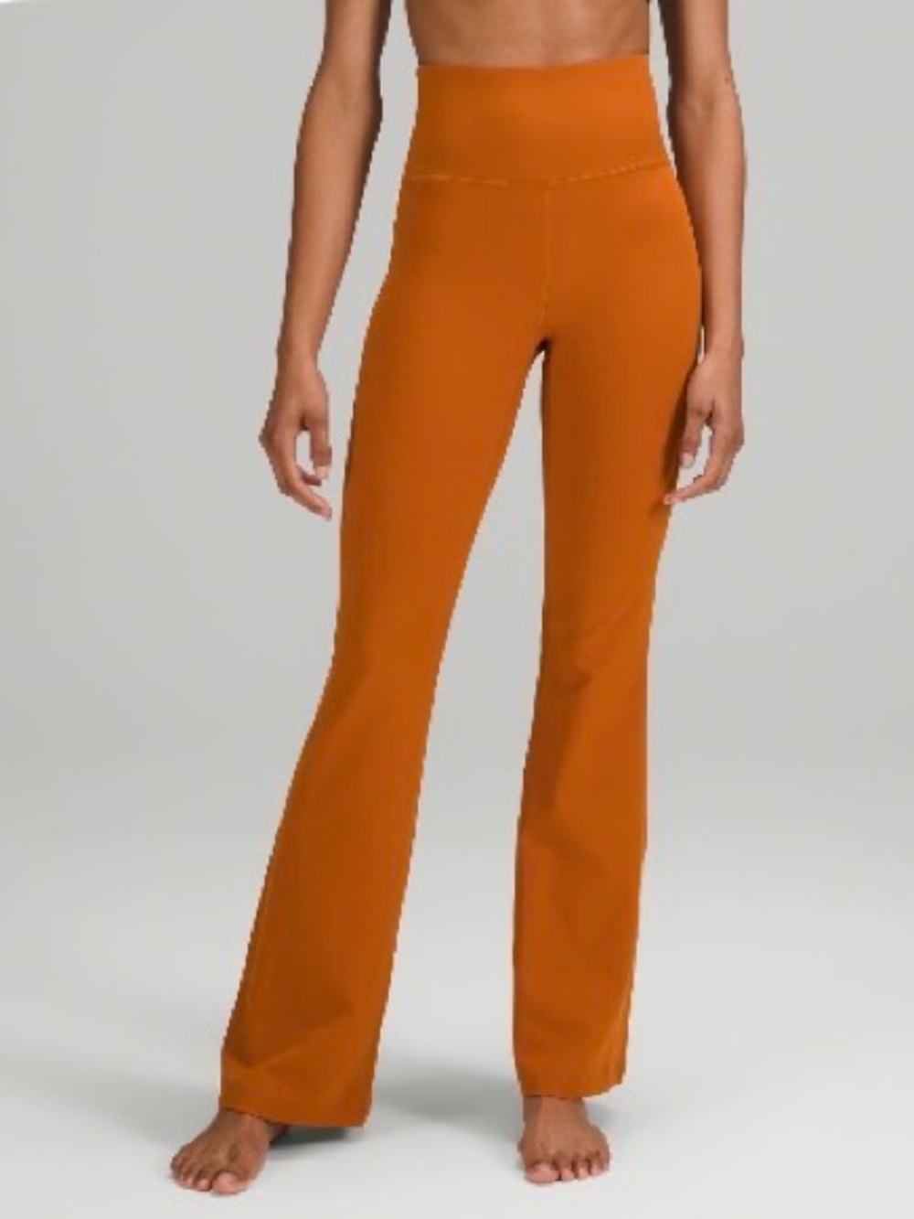 lululemon athletica High-Rise Flare Pants in Rust